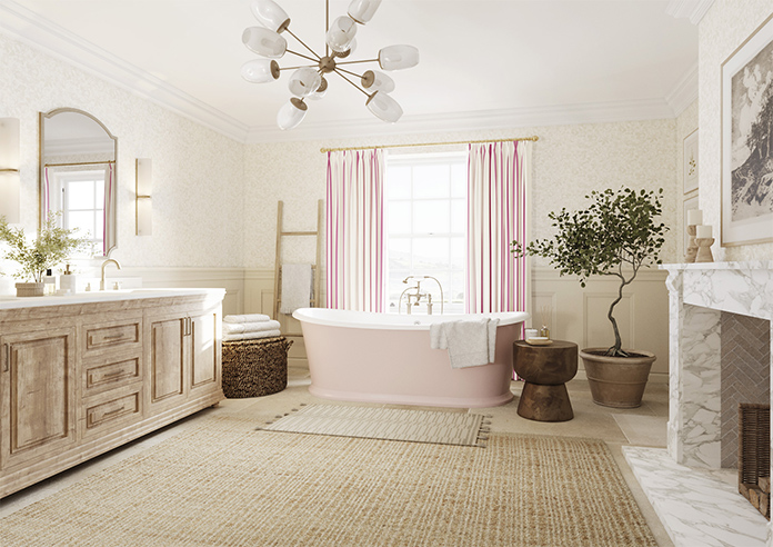 Winnies Stripe, Cosmos - Made to Measure Curtains - Image 7